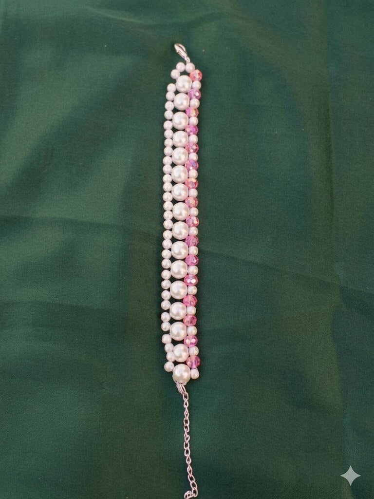 Pearl Symphony Triple-Row Bracelet