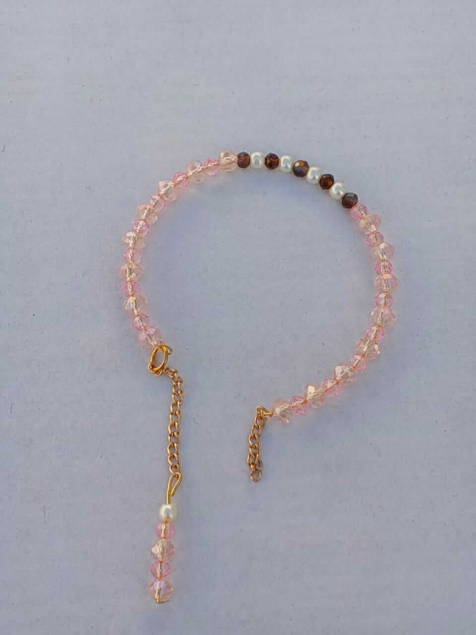 Island Sunset Aqua Crystal Bracelet