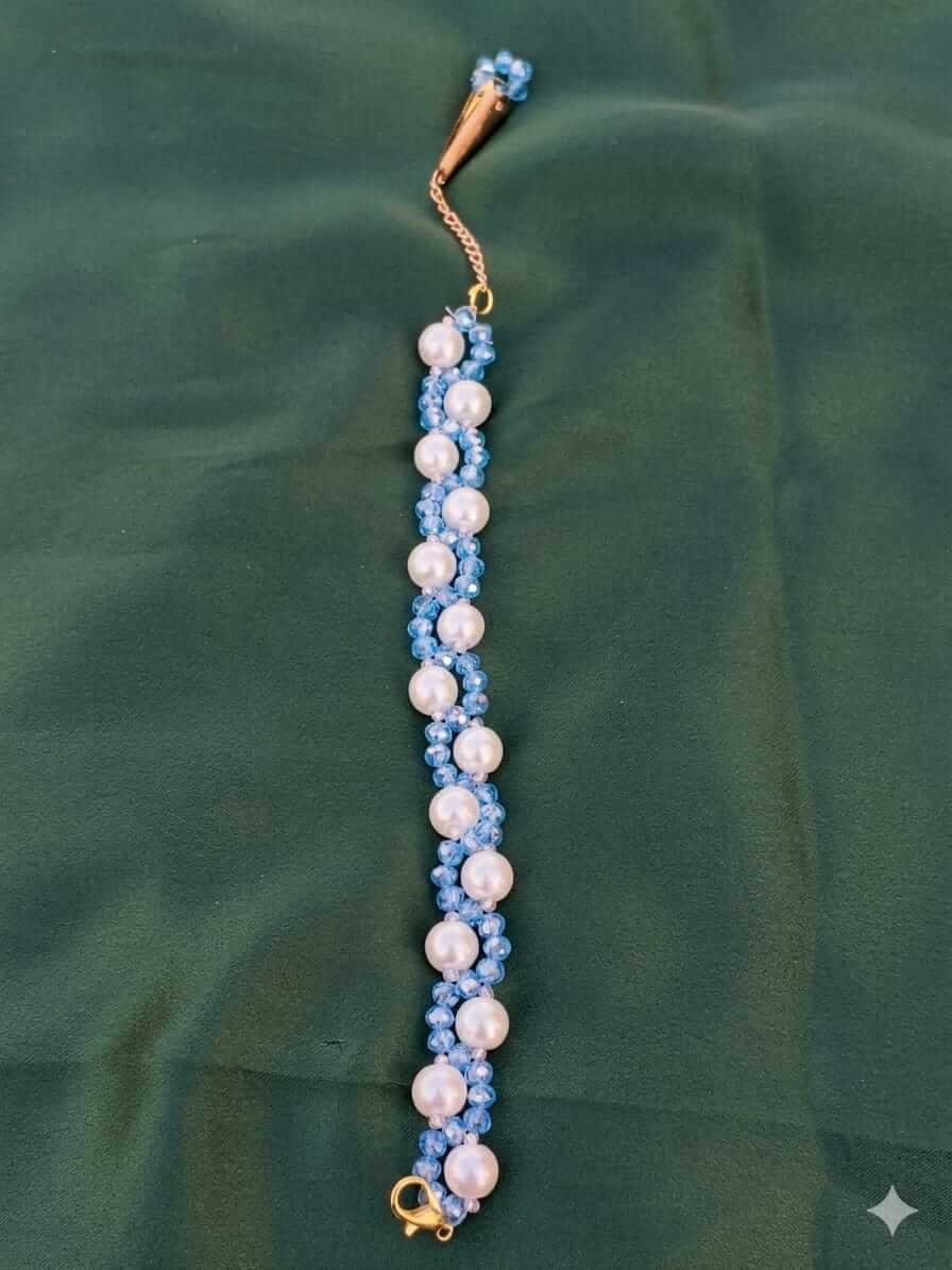 Pastel Pearl & Crystal Bracelet